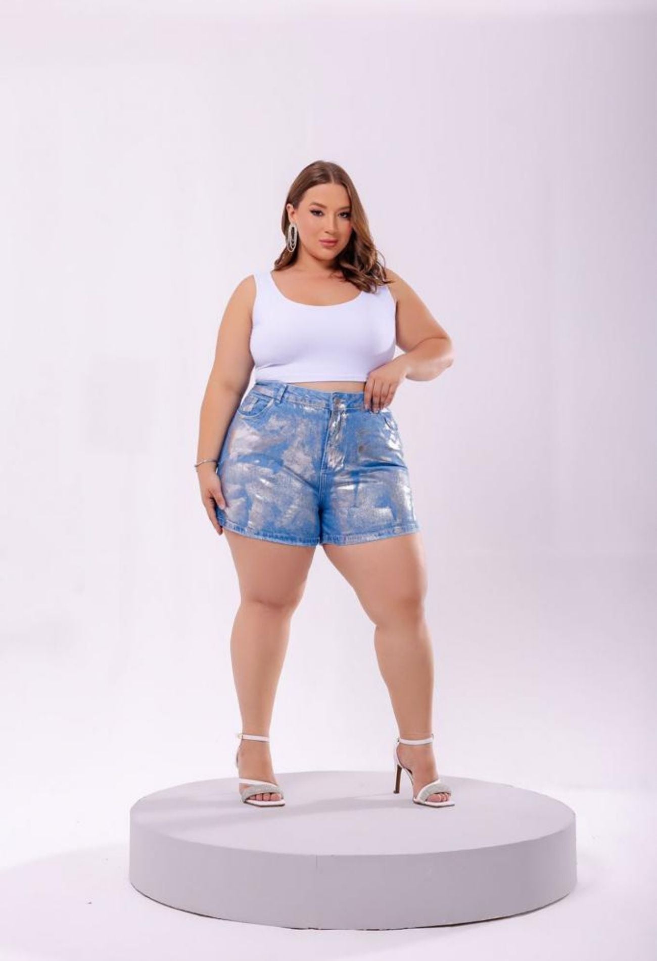 SHORT JEANS LEVANTA BUMBUM PLUS