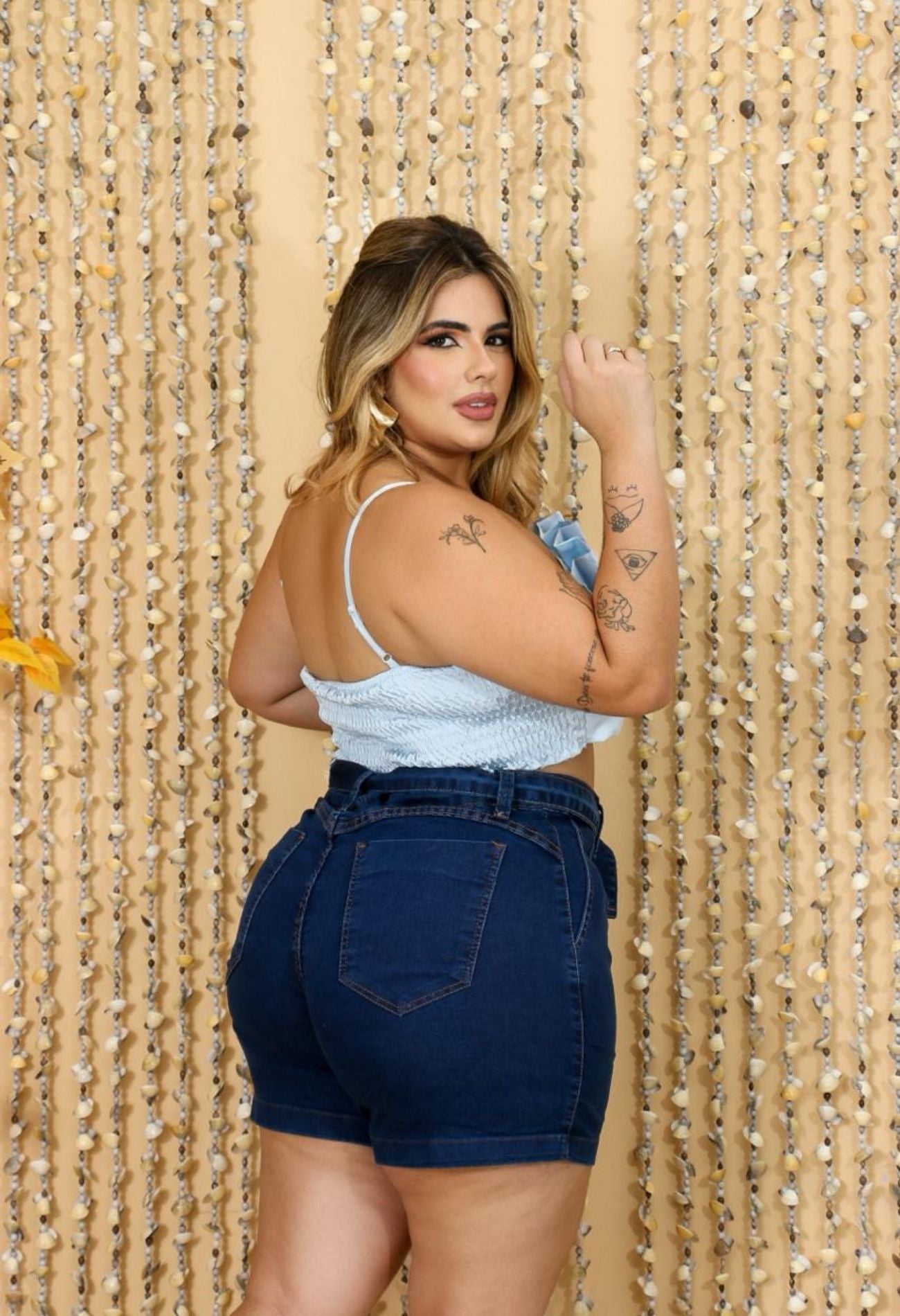 SHORT JEANS PLUS