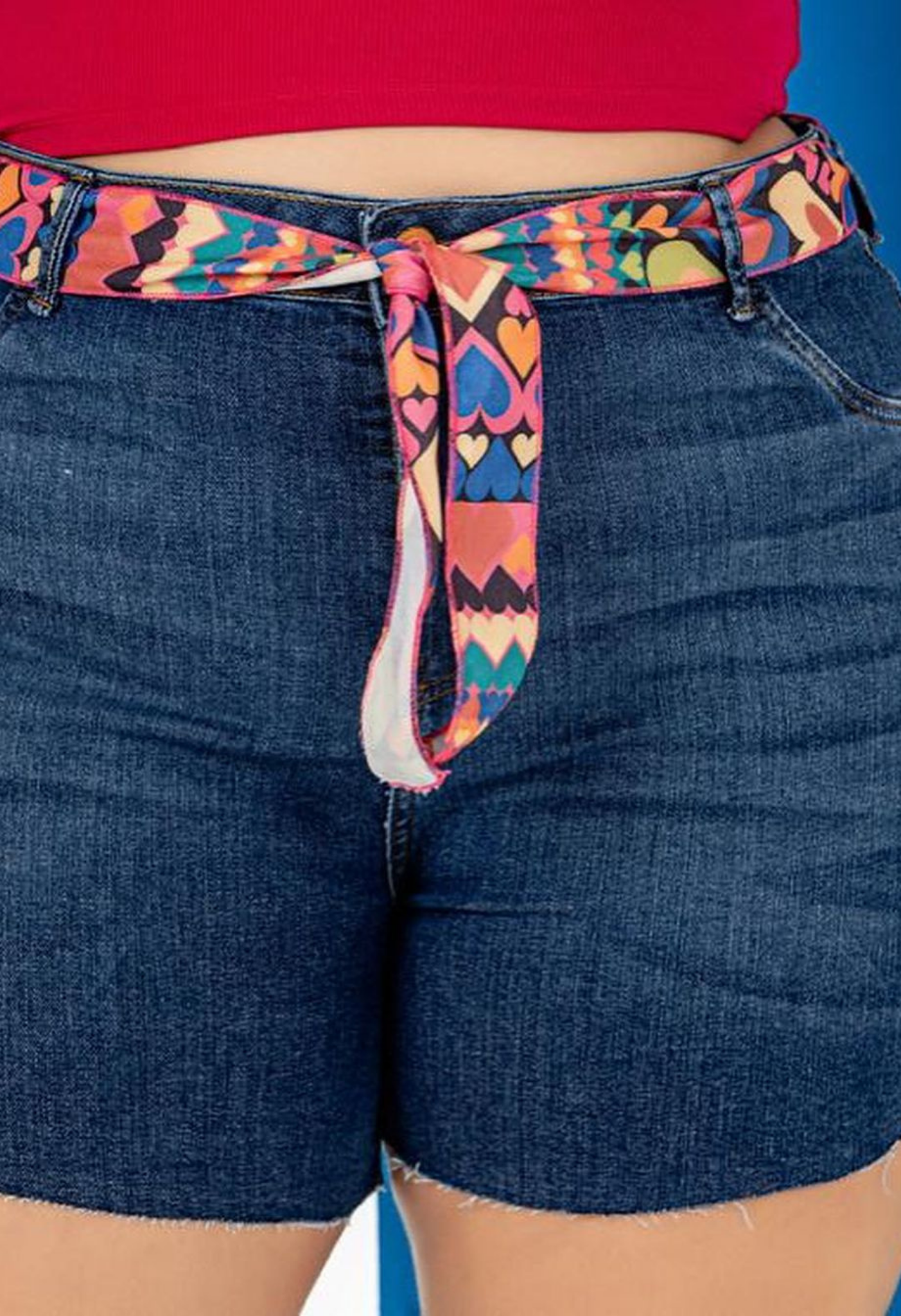 SHORTS JEANS LEVANTA BUMBUM PLUS