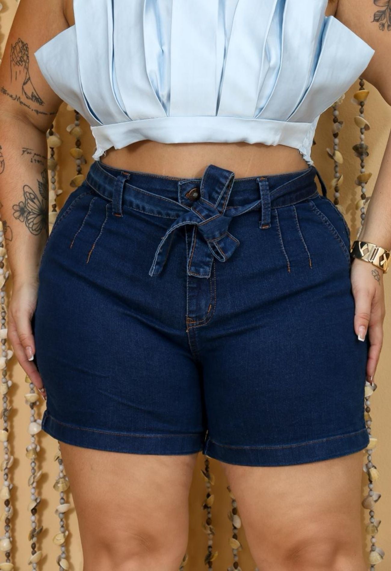 SHORT JEANS PLUS