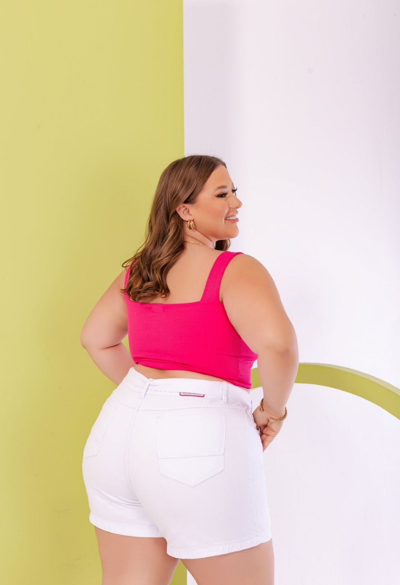 SHORT JEANS LEVANTA BUMBUM PLUS