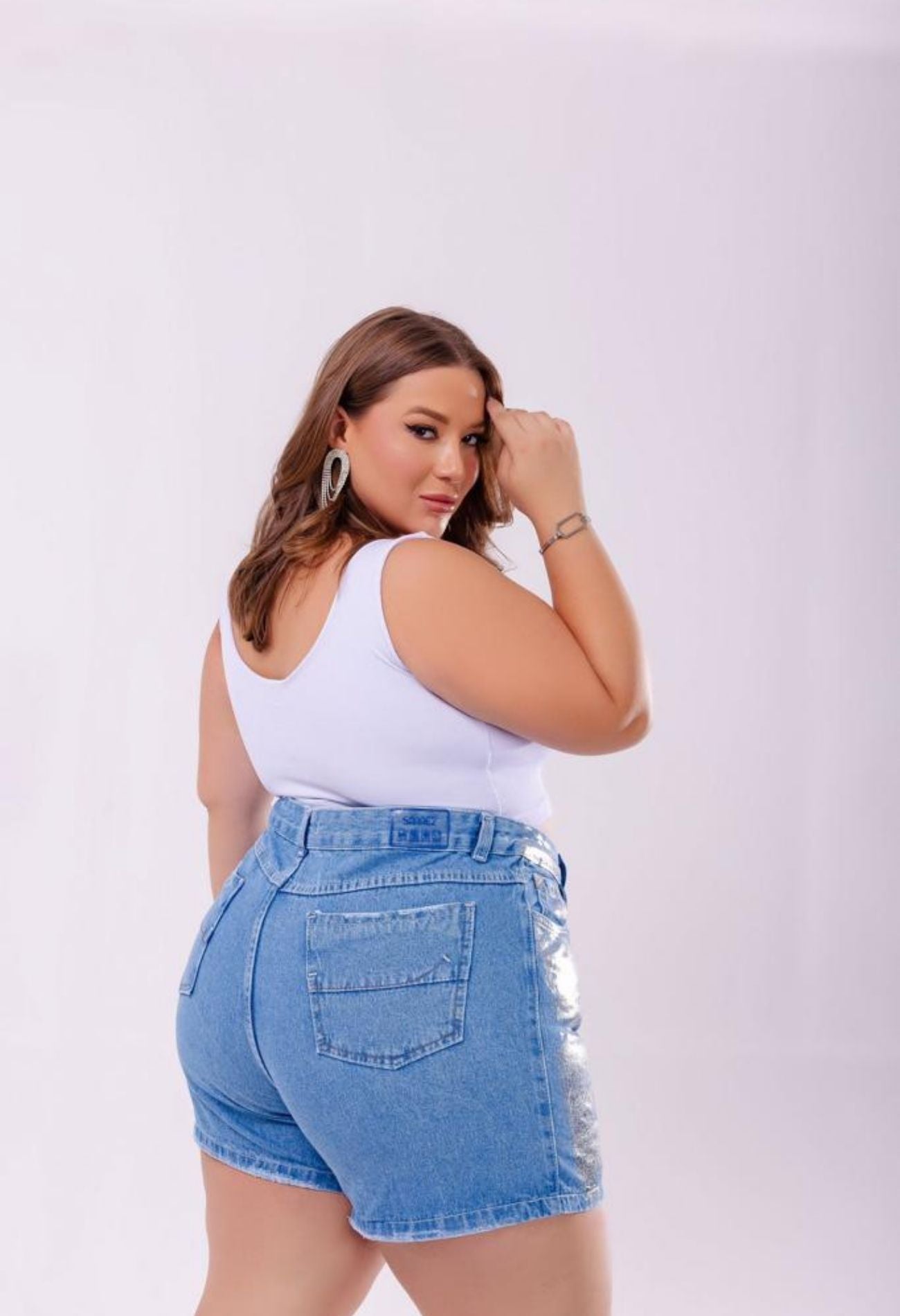 SHORT JEANS LEVANTA BUMBUM PLUS