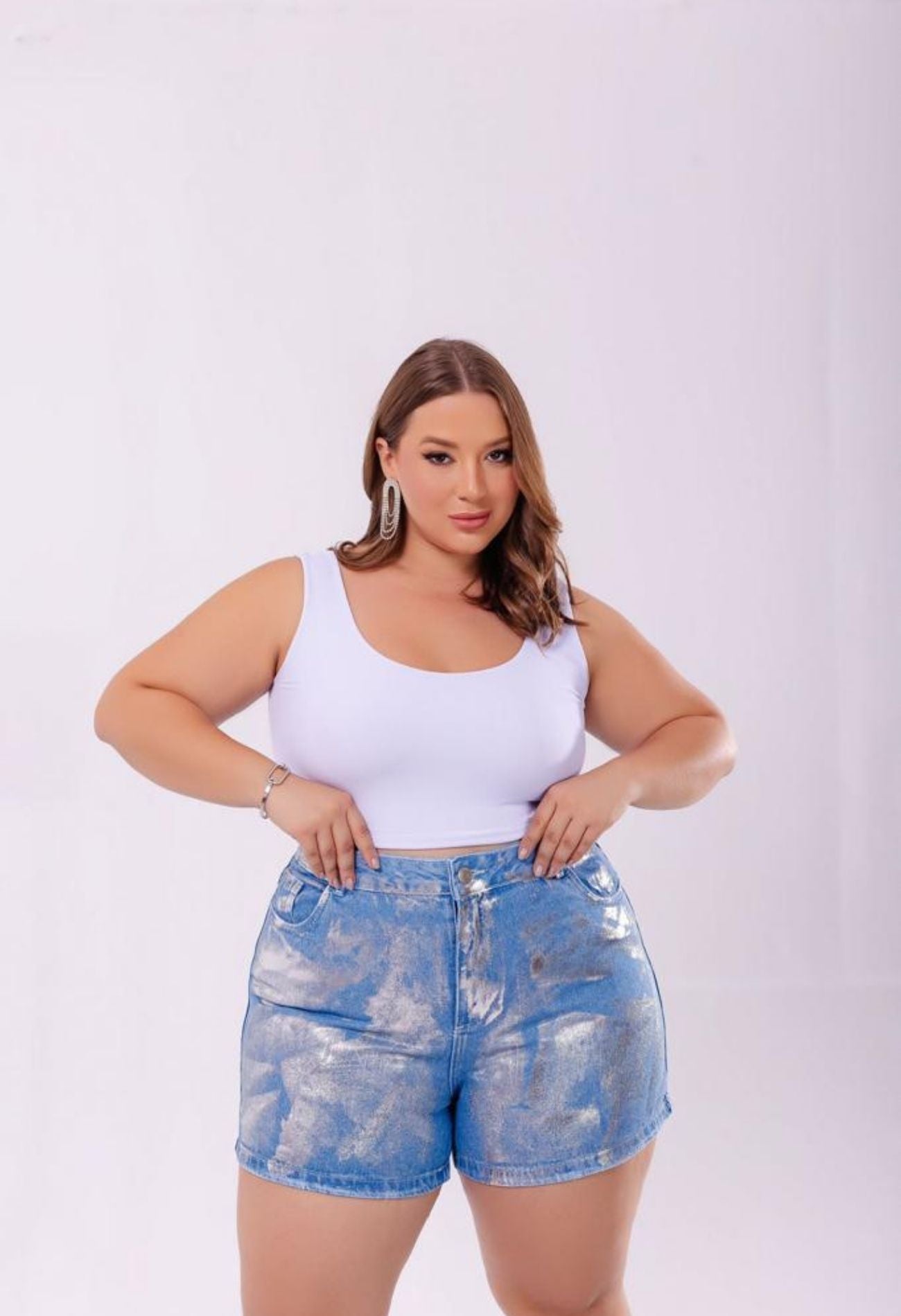 SHORT JEANS LEVANTA BUMBUM PLUS