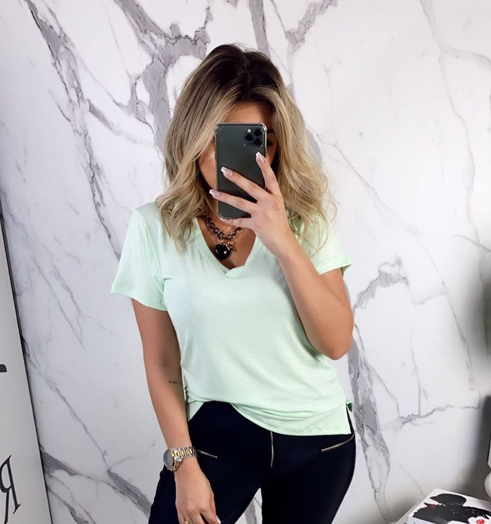 T SHIRT BASIC GREEN