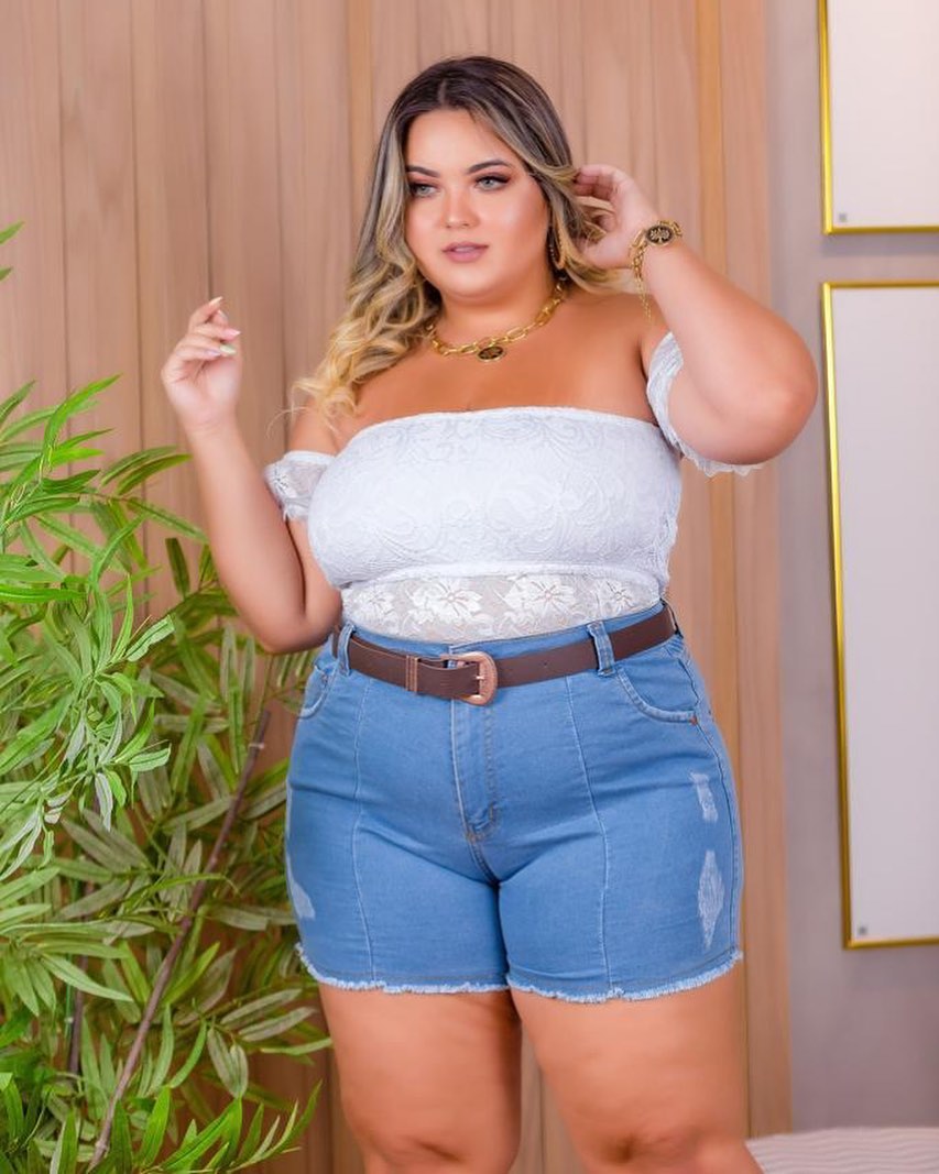 BERMUDA JEANS LEVANTA BUMBUM PLUS