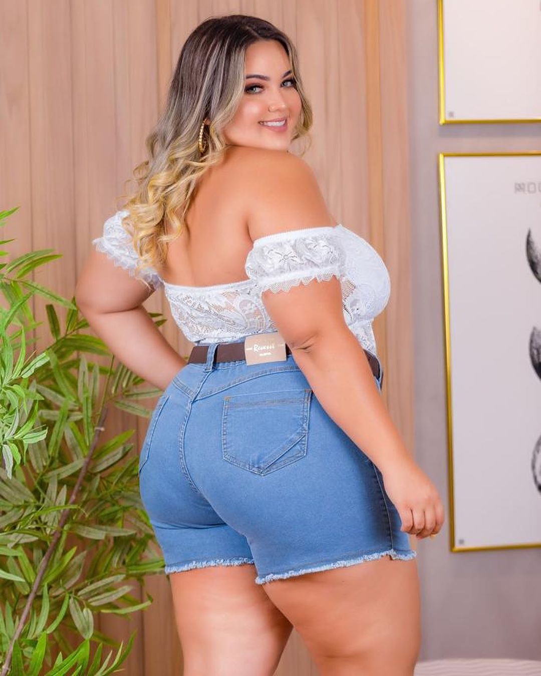 BERMUDA JEANS LEVANTA BUMBUM PLUS