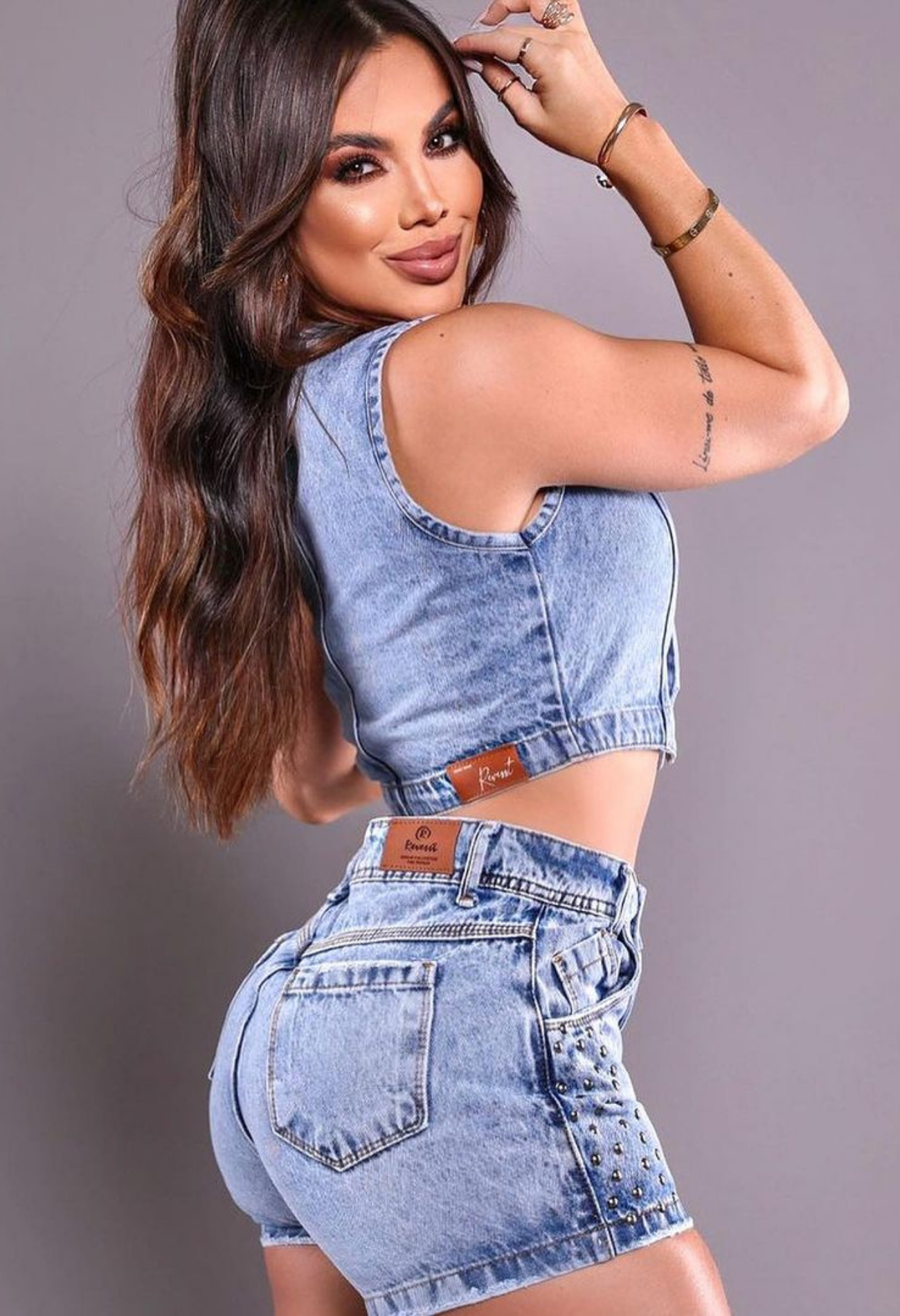 SHORT JEANS MODELADOR