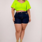 SHORTS JEANS MODELADOR PLUS