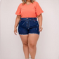 SHORTS JEANS MODELADOR PLUS