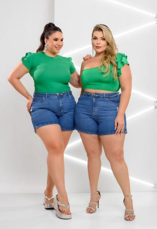 SHORT JEANS LEVANTA  BUMBUM  PLUS