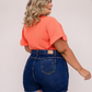 SHORTS JEANS MODELADOR PLUS
