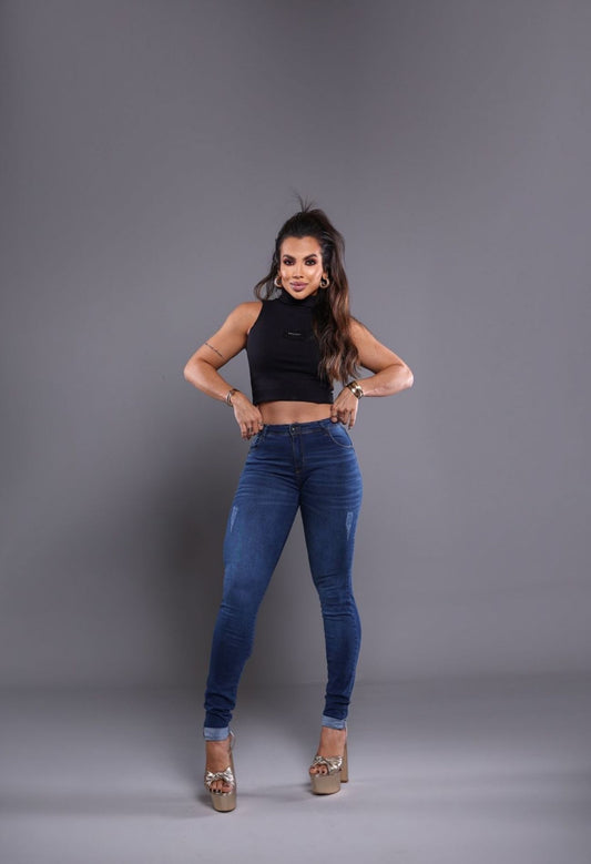 CALÇA JENS  MODELADORA