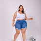 BERMUDA JEANS LEVANTA BUMBUM PLUS