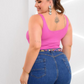 SHORT JEANS  MODELADOR LEVANTA BUMBUM PLUS