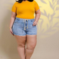 SHORT JEANS MODELADOR PLUS
