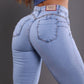 CALÇA JEANS LEVANTA BUMBUM