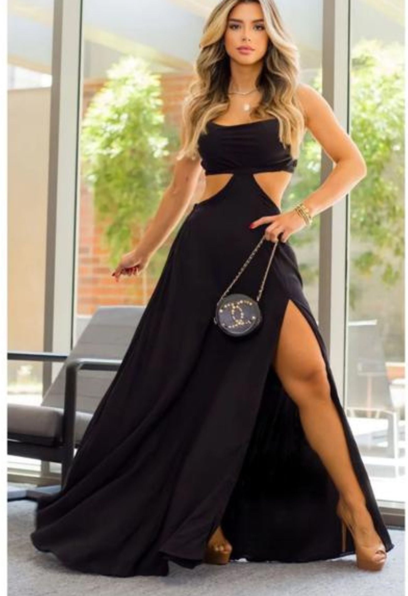VESTIDO DIAMOND BLACK