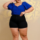SHORT JEANS MODELADOR PLUS