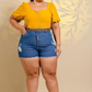 SHORT JEANS MODELADOR PLUS