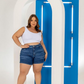SHORT JEANS MODELADOR PLUS