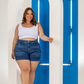 SHORT JEANS MODELADOR PLUS