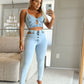 CALÇA JEANS LEVANTA BUMBUM
