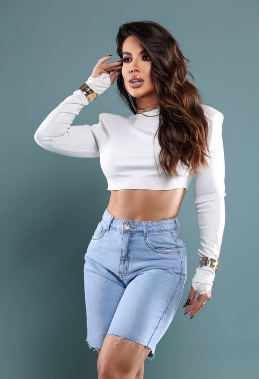 BERMUDA JEANS MODELADORA