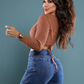 BERMUDA JEANS MODELADORA