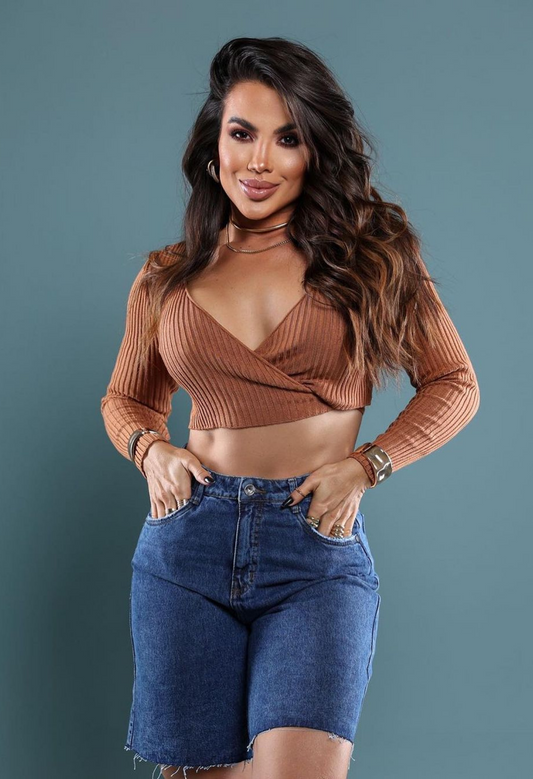 BERMUDA JEANS MODELADORA