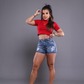 SHORT JEANS MODELADOR