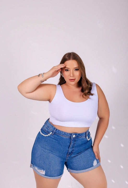 SHORT JEANS LEVANTA BUMBUM PLUS