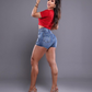 SHORT JEANS MODELADOR