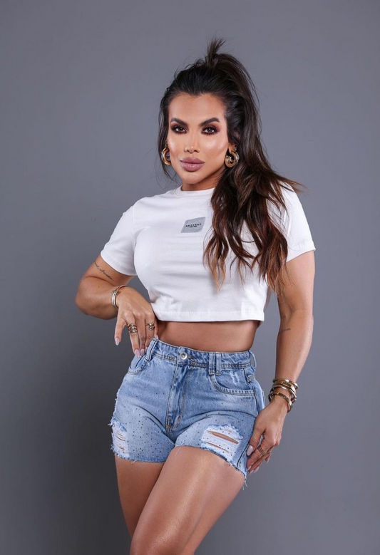 SHORT JEANS MODELADOR