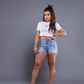 SHORT JEANS MODELADOR
