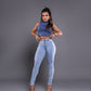 CALÇA JEANS LEVANTA BUMBUM