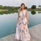 VESTIDO LONGO FLORAL