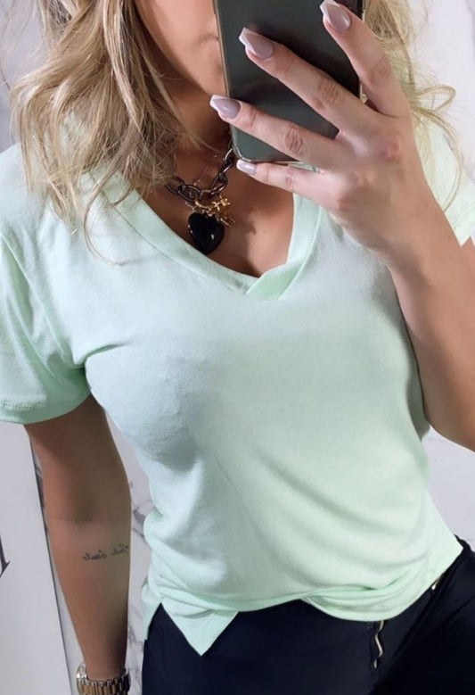 T SHIRT BASIC GREEN