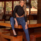 CALÇA JEANS MODELADORA
