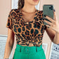 T-SHIRT BASIC ANIMAL PRINT