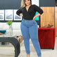 CALÇA JEANS LEVANTA BUMBUM PLUS