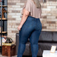 CALÇA JEANS LEVANTA BUMBUM PLUS
