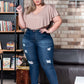 CALÇA JEANS LEVANTA BUMBUM PLUS