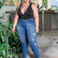 CALÇA JEANS LEVANTA BUMBUM PLUS