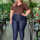 CALÇA JEANS LEVANTA BUMBUM PLUS