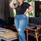 CALÇA JEANS LEVANTA BUMBUM PLUS