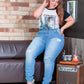 CALÇA JEANS LEVANTA BUMBUM PLUS