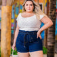 BERMUDA JEANS LEVANTA BUMBUM PLUS