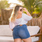 BERMUDA JEANS LEVANTA BUMBUM PLUS