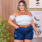 BERMUDA JEANS LEVANTA BUMBUM PLUS