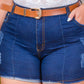 BERMUDA JEANS LEVANTA BUMBUM PLUS